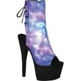 thumbnail image 1 of Women's Pleaser Adore 1018REFL Open Toe Bootie, 1 of 2