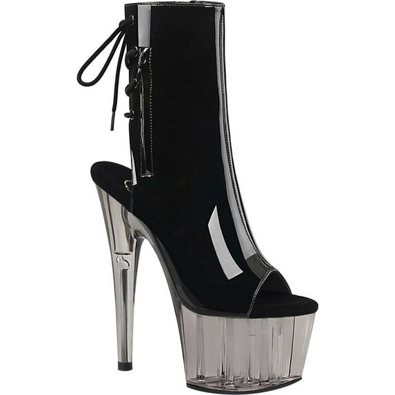 Women's Pleaser Adore 1018T Heeled Open Toe Bootie