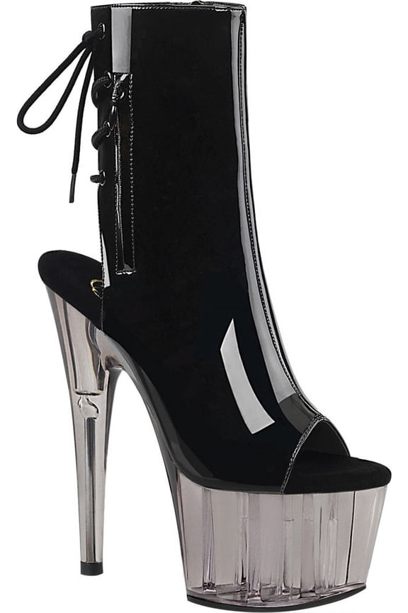 Women's Pleaser Adore 1018T Heeled Open Toe Bootie