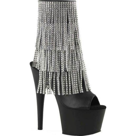 Women's Pleaser Adore 1024RSF Open Toe Bootie