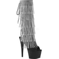 thumbnail image 1 of Women's Pleaser Adore 2024RSF Open-Toe Fringe Knee-High Boot, 1 of 5