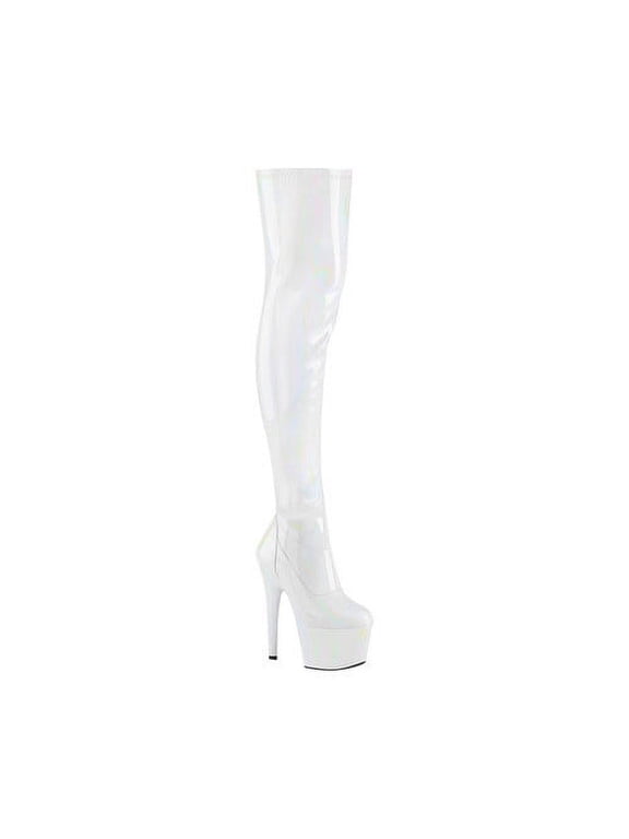 Women's Pleaser Adore 3000HWR Platform Thigh High Boot