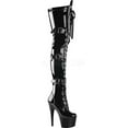 thumbnail image 1 of Women's Pleaser Adore 3028 Lace-Up Thigh-High Boot, 1 of 4