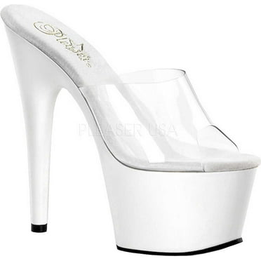 Women's Pleaser Adore 701 Platform Slide Stiletto Sandal