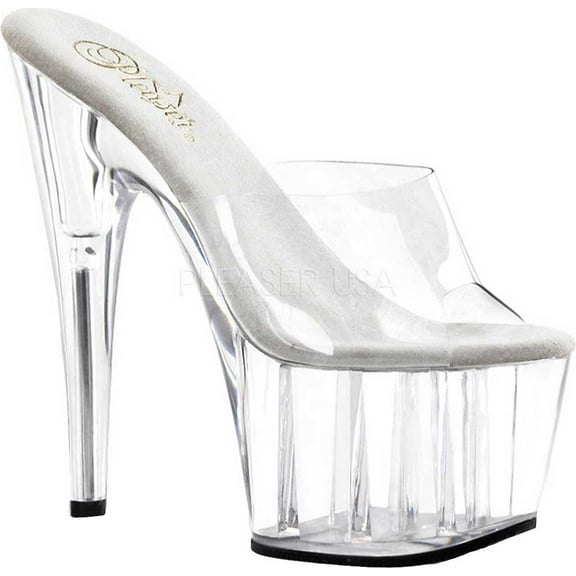 Women's Pleaser Adore 701 Platform Slide Stiletto Sandal