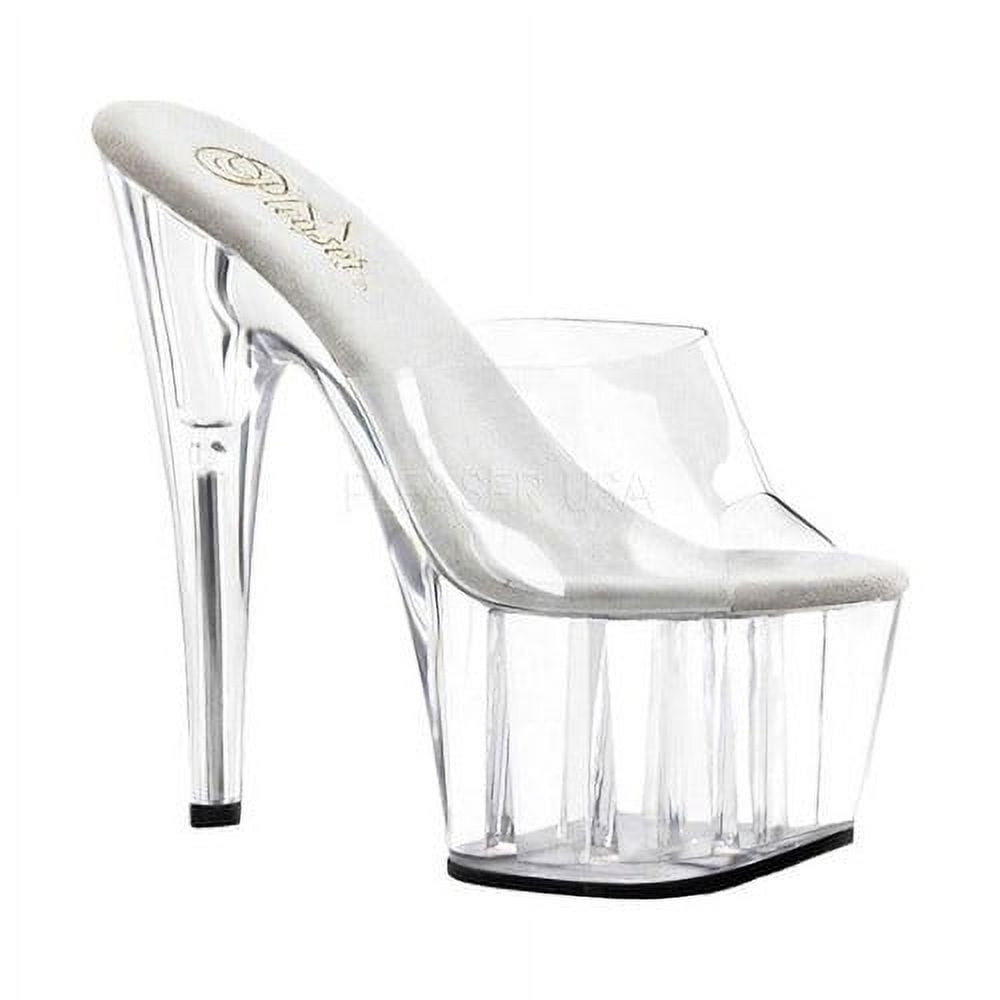 Pleaser Women's Adore-701 Sandal - 7 Inch Stiletto Heel, 2.75 Inch Platform, Peep Toe - View #7