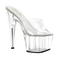 thumbnail image 1 of Women's Pleaser Adore 701 Platform Slide Stiletto Sandal, 1 of 5