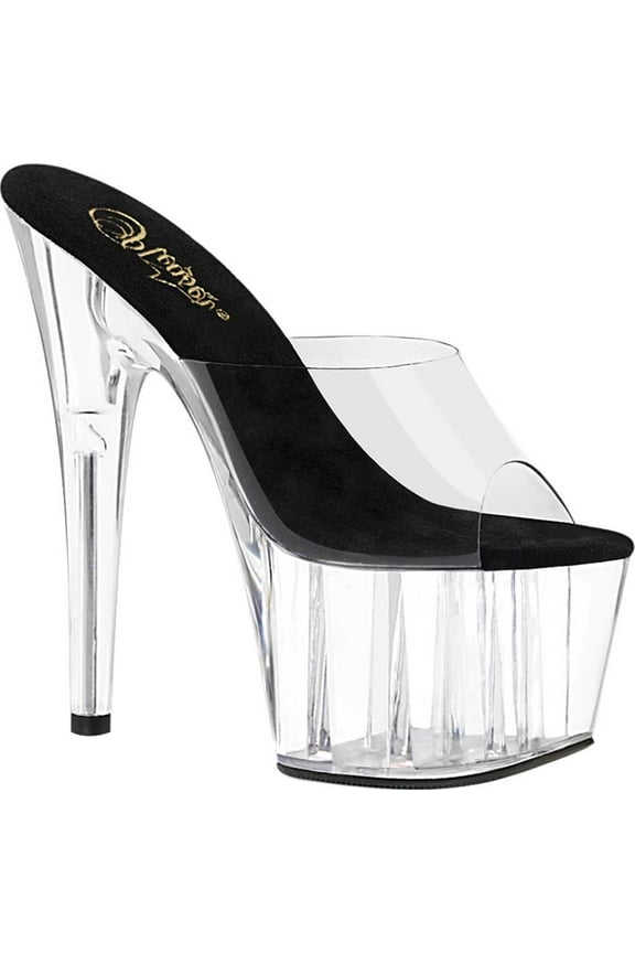 Women's Pleaser Adore 701 Platform Slide Stiletto Sandal