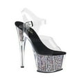 thumbnail image 1 of Women's Pleaser Adore 708CG Ankle Strap Sandal, 1 of 5