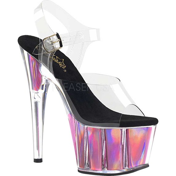 Women's Pleaser Adore 708HGI Ankle Strap Sandal