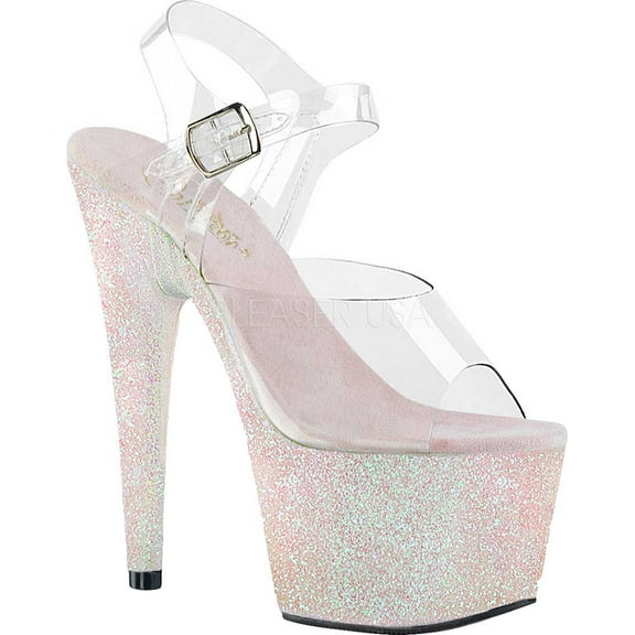 Women's Pleaser Adore 708HMG Ankle Strap Sandal