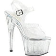 thumbnail image 1 of Women's Pleaser Adore 708MMG Ankle-Strap Platform Sandal, 1 of 4