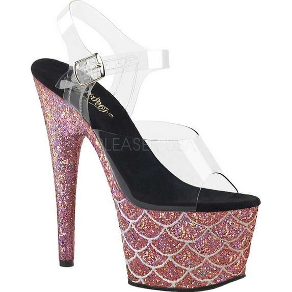 Women's Pleaser Adore 708MSLG Platform Sandal