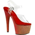 thumbnail image 1 of Women's Pleaser Adore 708OMBRE Ankle-Strap Sandal, 1 of 4