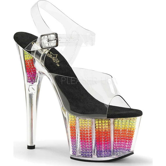 Women's Pleaser Adore 708SRS Platform Sandal