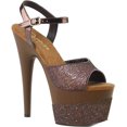 thumbnail image 1 of Women's Pleaser Adore 709-2G Ankle Strap Sandal, 1 of 5