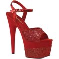 thumbnail image 1 of Women's Pleaser Adore 709-2G Ankle Strap Sandal, 1 of 5