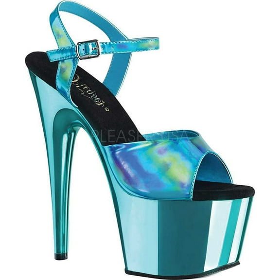 Women's Pleaser Adore 709HGCH Ankle Strap Sandal