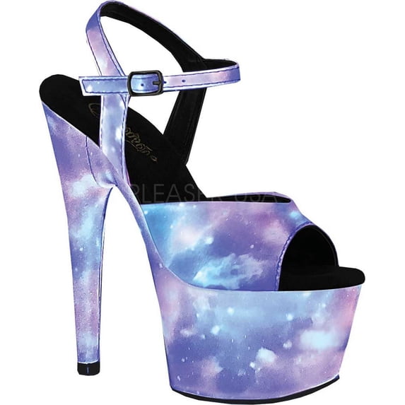 Women's Pleaser Adore 709REFL Ankle Strap Sandal