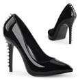thumbnail image 1 of 5" Heel, 3/8" Hidden Platform Pump - Blk Pat, 13, 1 of 4