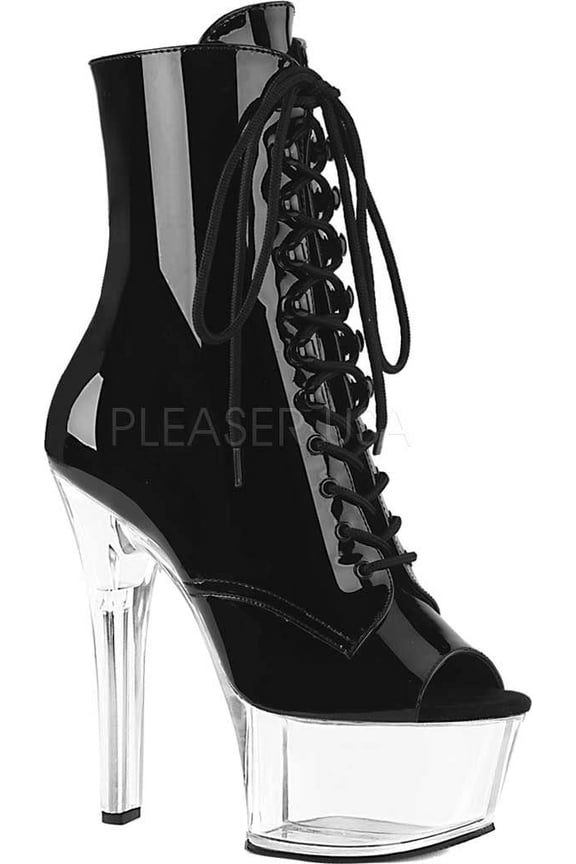 Women's Pleaser Aspire 1021 Open Toe Bootie