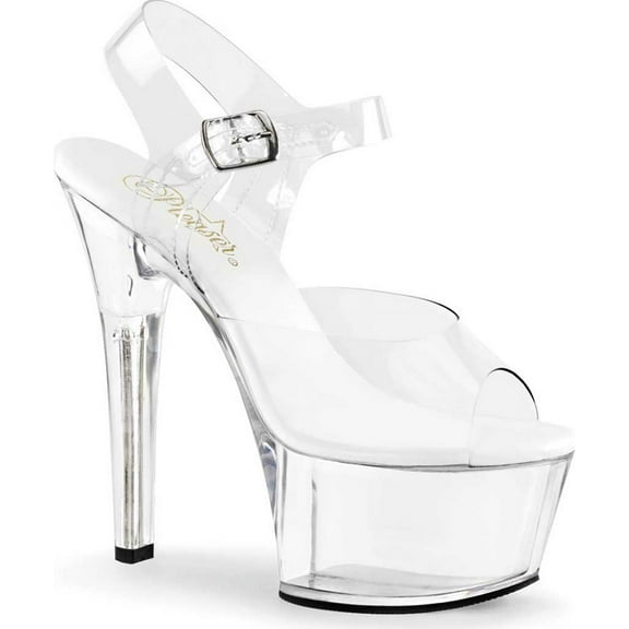 Women's Pleaser Aspire 608 Ankle-Strap Sandal