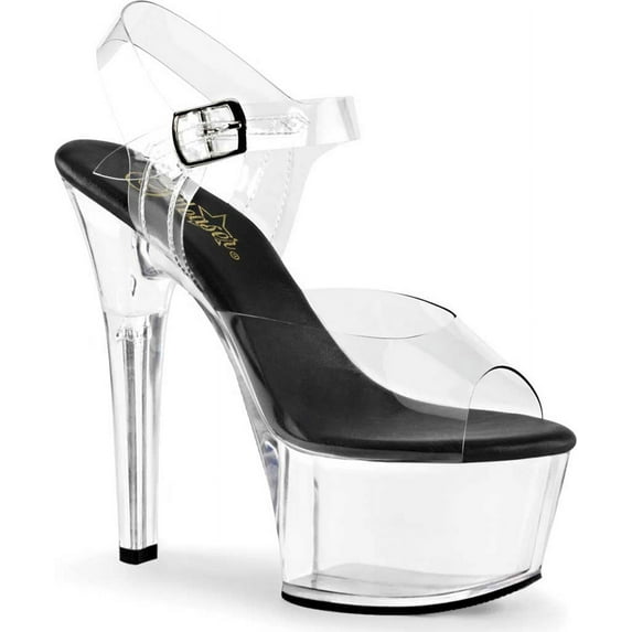 Women's Pleaser Aspire 608 Ankle-Strap Sandal