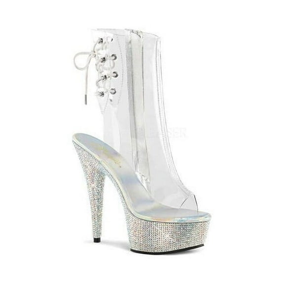 Women's Pleaser Bejeweled 1018DM-6 Ankle Boot