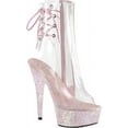 thumbnail image 1 of Women's Pleaser Delight 1018C Heeled Open Toe Bootie, 1 of 2