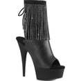 thumbnail image 1 of Women's Pleaser Delight 1018RSF Open Toe Bootie, 1 of 2