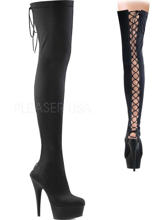 Women's Pleaser Delight 3003 Thigh High Boot