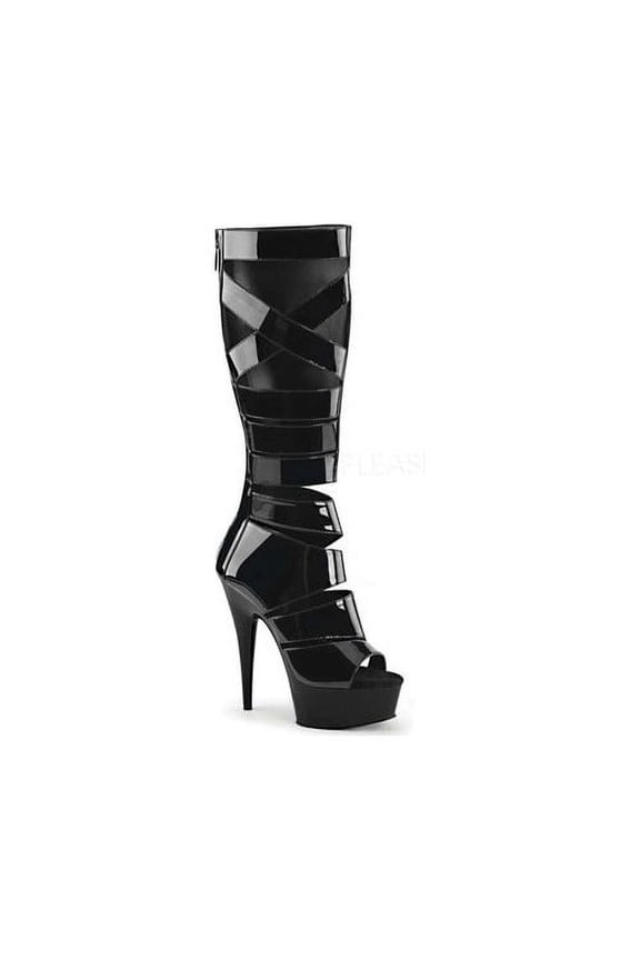 Women's Pleaser Delight 600-49 Knee High Gladiator Boot