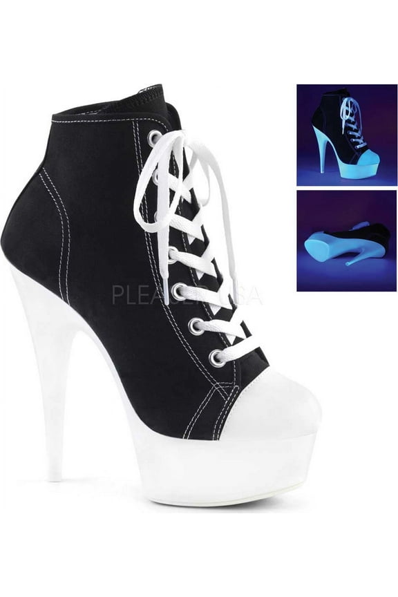 Women's Pleaser Delight 600SK-02 Lace-Up Bootie