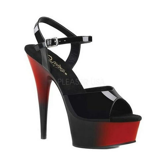 Women's Pleaser Delight 609BR Ankle Strap Sandal