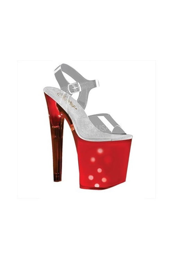 Women's Pleaser Discolite 808 Ankle Strap Sandal
