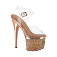 thumbnail image 1 of Women's Pleaser Esteem 708CHLG Quarter Strap Platform Sandal, 1 of 2