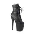 thumbnail image 1 of Women's Pleaser Flamingo 1020PK Lace Up Front Ankle Boot, 1 of 2
