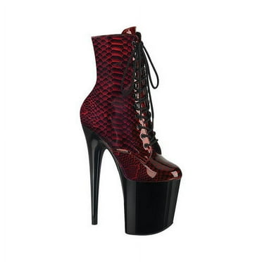 Women's Pleaser Flamingo 1020SP Platform Mid Calf Boot