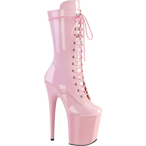 Women's Pleaser Flamingo 1050 Platform Mid Calf Boot