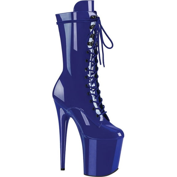 Women's Pleaser Flamingo 1050 Platform Mid Calf Boot