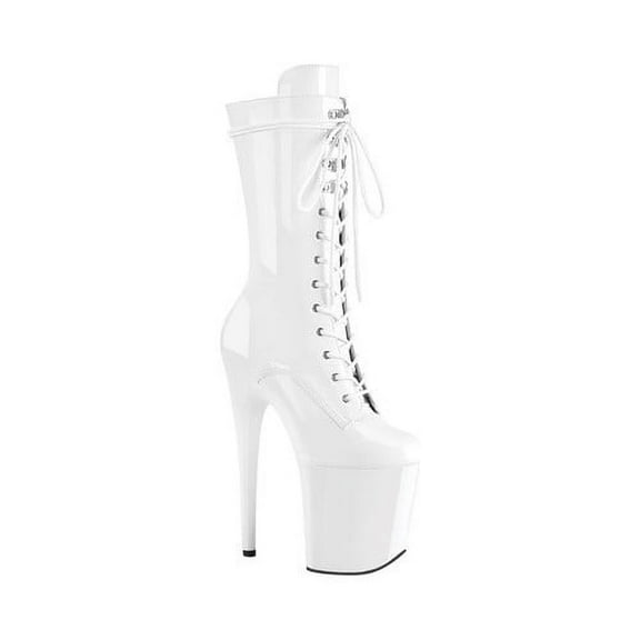 Women's Pleaser Flamingo 1050 Platform Mid Calf Boot