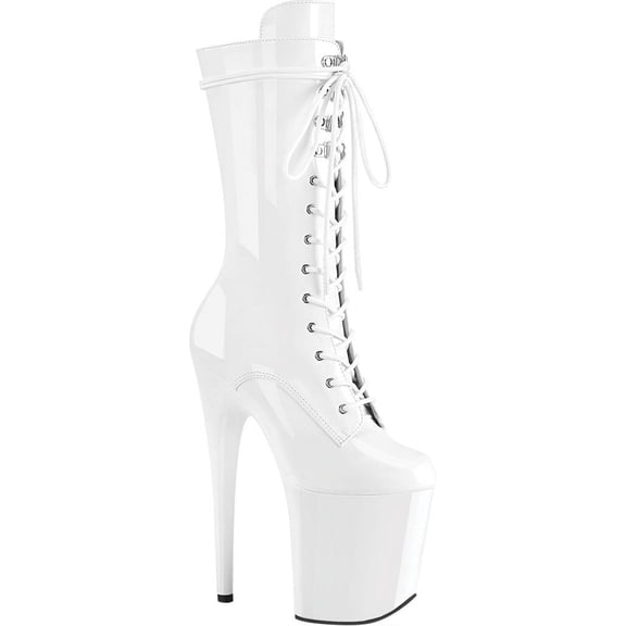 Women's Pleaser Flamingo 1050 Platform Mid Calf Boot