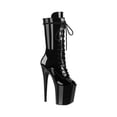 thumbnail image 1 of Women's Pleaser Flamingo 1051 Mid Calf Open Toe Bootie, 1 of 2