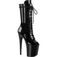 thumbnail image 1 of Women's Pleaser Flamingo 1051 Peep Toe Mid Calf Boot, 1 of 2