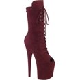 thumbnail image 1 of Women's Pleaser Flamingo 1051FS Mid Calf Open Toe Bootie, 1 of 2