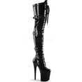 thumbnail image 1 of Women's Pleaser Flamingo-3028 Thigh High Buckle Boot, 1 of 2