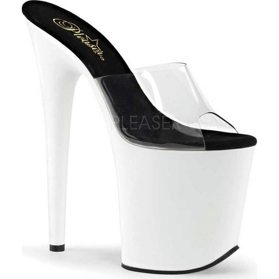 Women's Pleaser Flamingo 801UV Platform Slide