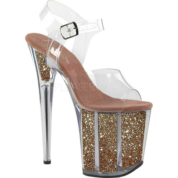 Women's Pleaser Flamingo 808G Platform Sandal