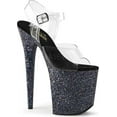 thumbnail image 1 of Women's Pleaser Flamingo-808LG Glitter Ankle Strap Sandal, 1 of 2