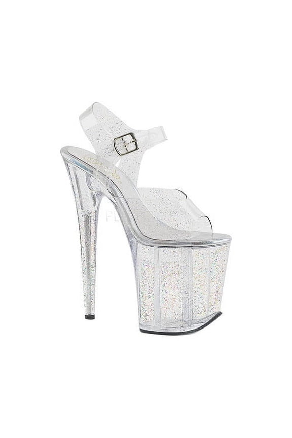 Women's Pleaser Flamingo 808MMG Ankle-Strap Platform Sandal